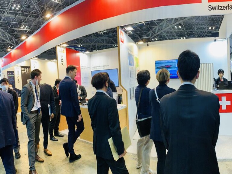Swiss Pavilion at the Fuel Cell Expo in Tokyo image