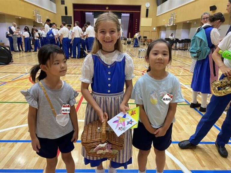 カデ音楽院、品川区立城南小学校を訪問 image