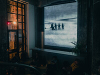 Photo by Basil Kräher: World premiere of Miriam Mori + Mitakadai Quartet collaboration , 1 July 2024 @ WALL_alternative