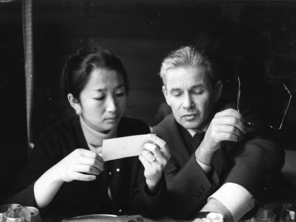 Zurich, around 1965, Copyright and courtesy of the Shizuko Yoshikawa and Josef Müller-Brockmann Foundation