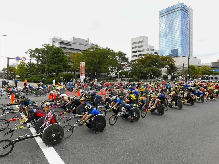 大分国際車いすマラソン事務局提供
